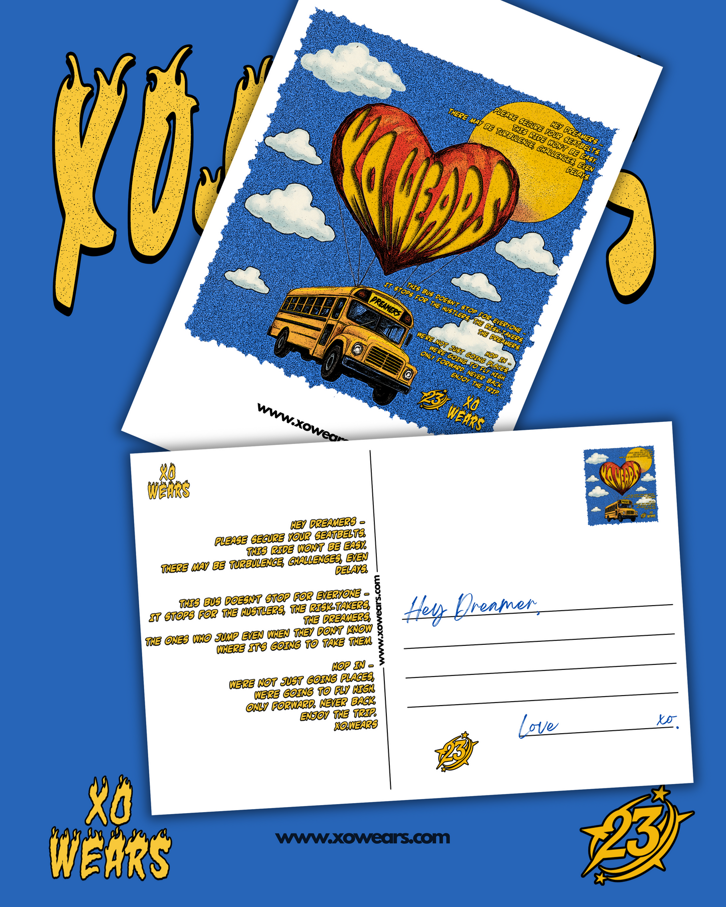 XO.23 - DAYDREAM BALLOON BUS TEE