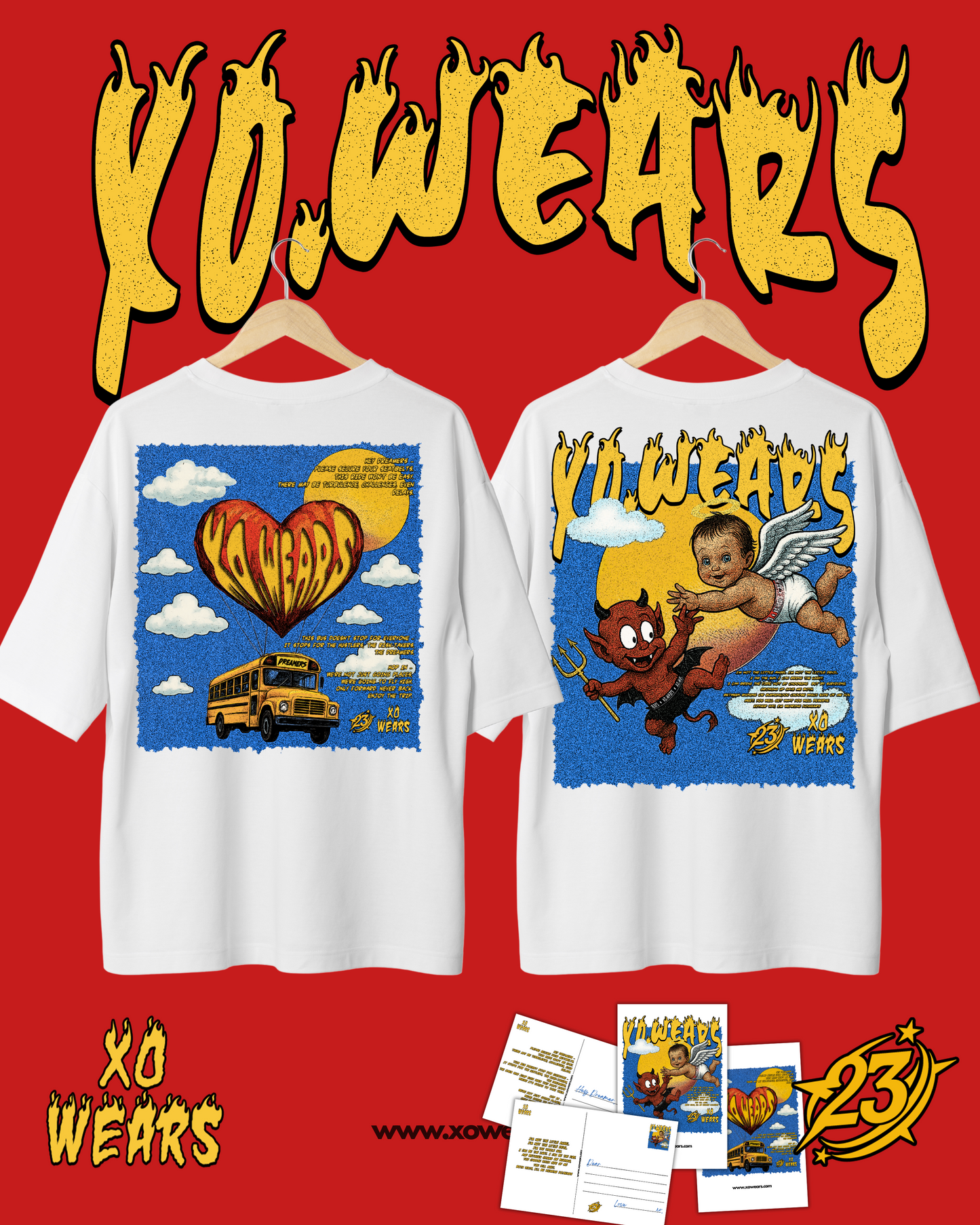 XO.23 - DAYDREAM BALLOON BUS TEE