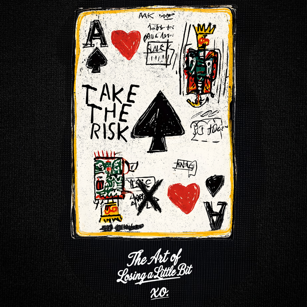XO.The Art of Losing a Little Bit, T-Shirt Premium Heavyweight