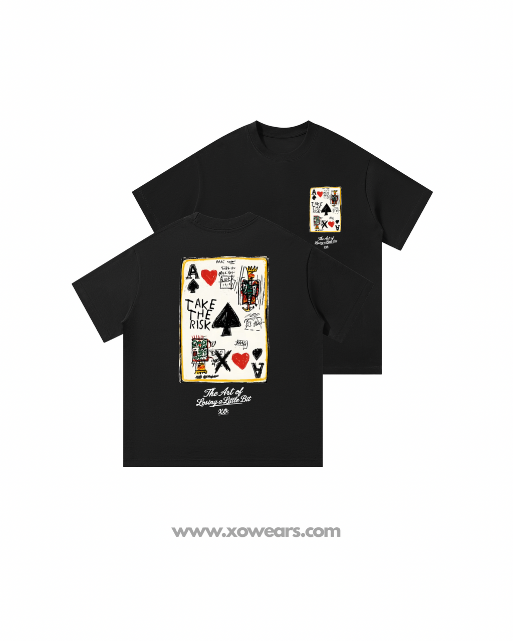 XO.The Art of Losing a Little Bit, T-Shirt Premium Heavyweight