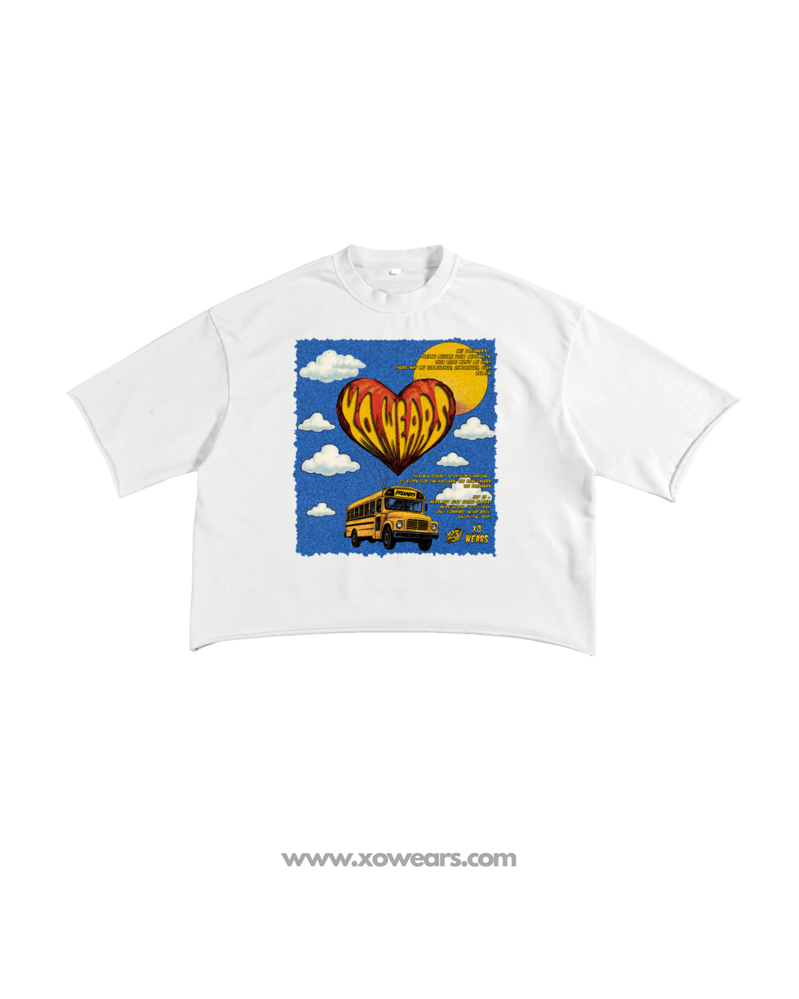 XO.23 DAYDREAM 01 - French Terry Relaxed T-Shirt