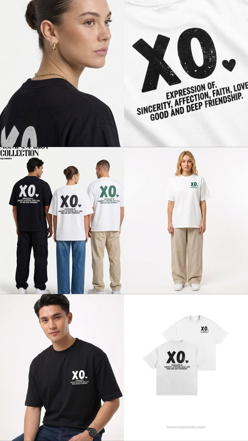 XO.Minimalistic T.Shirts Summer Essentials (3-Pack)