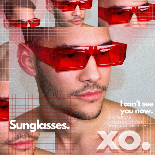 Sunglasses Red xo.