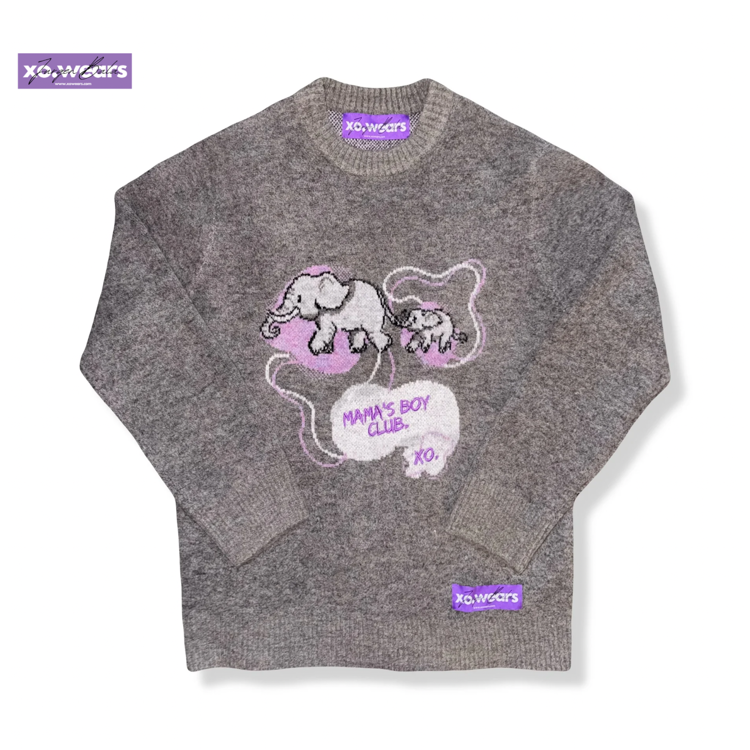 .1/3“Mama's Boy Club Sweater”