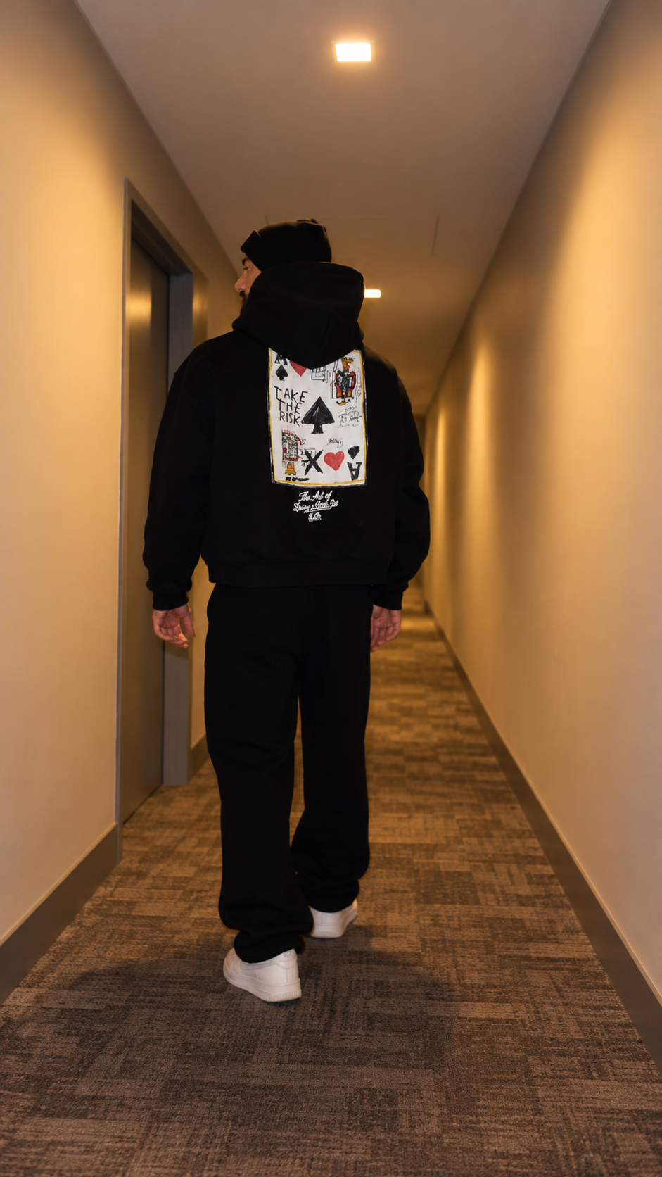 XO.The Art of Losing a Little Bit, Hoodie Boxy Style Premium