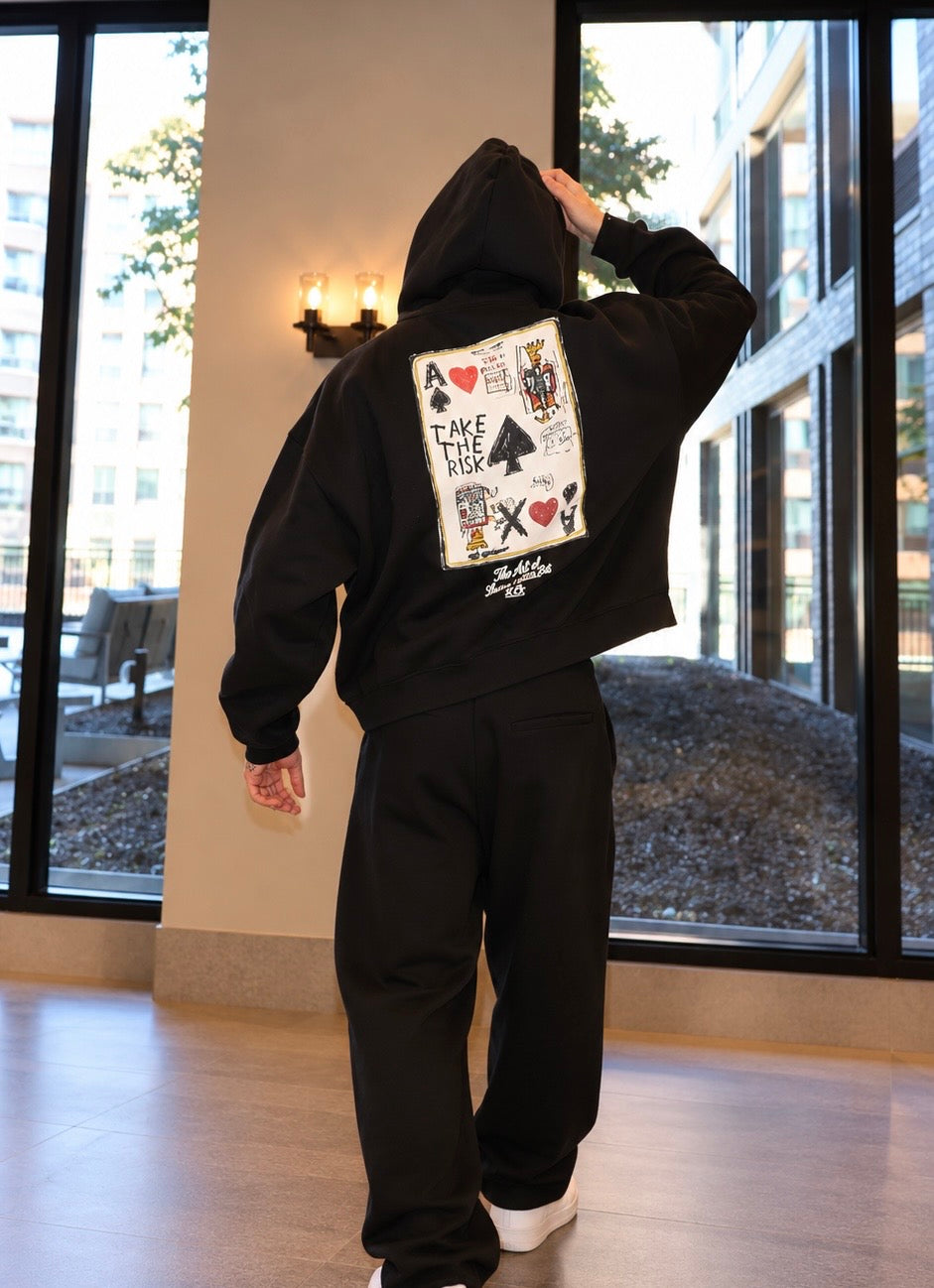 XO.The Art of Losing a Little Bit, Hoodie Boxy Style Premium