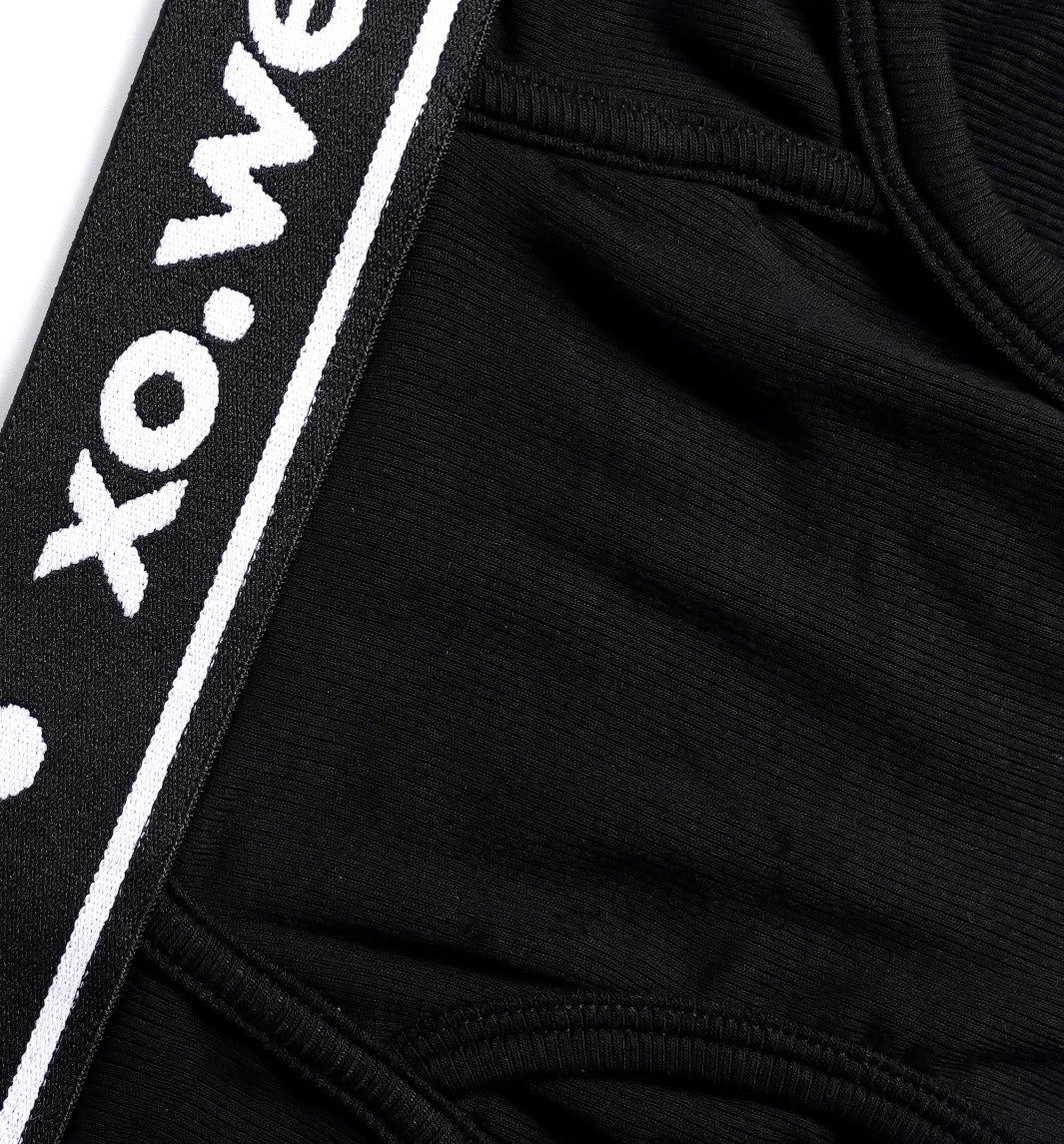 Underwear Black/White xo.underwear Men’s Briefs