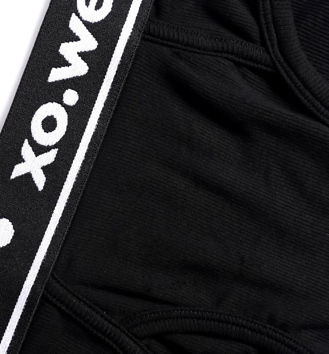 Pack 2 Black/White xo.underwear Men’s Briefs