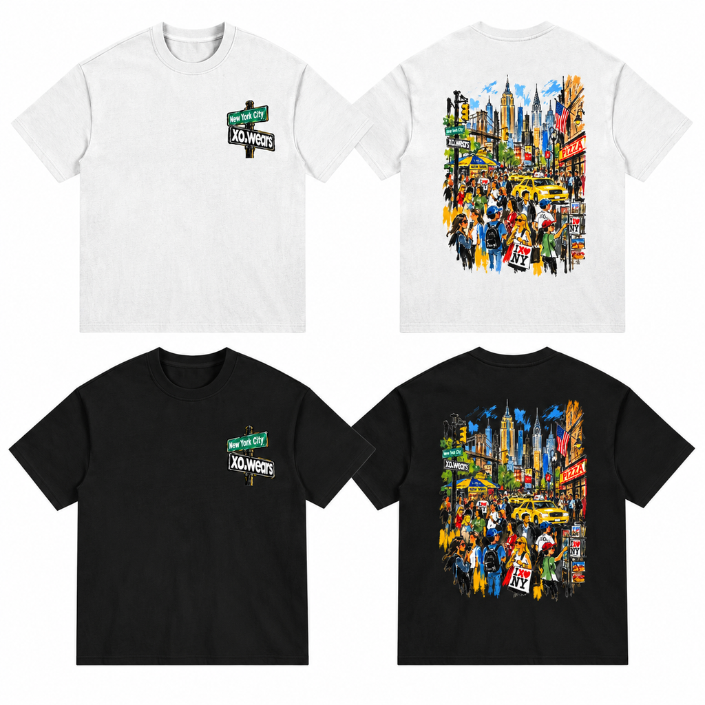 XO.New York – Premium Heavyweight Oversized T-Shirt