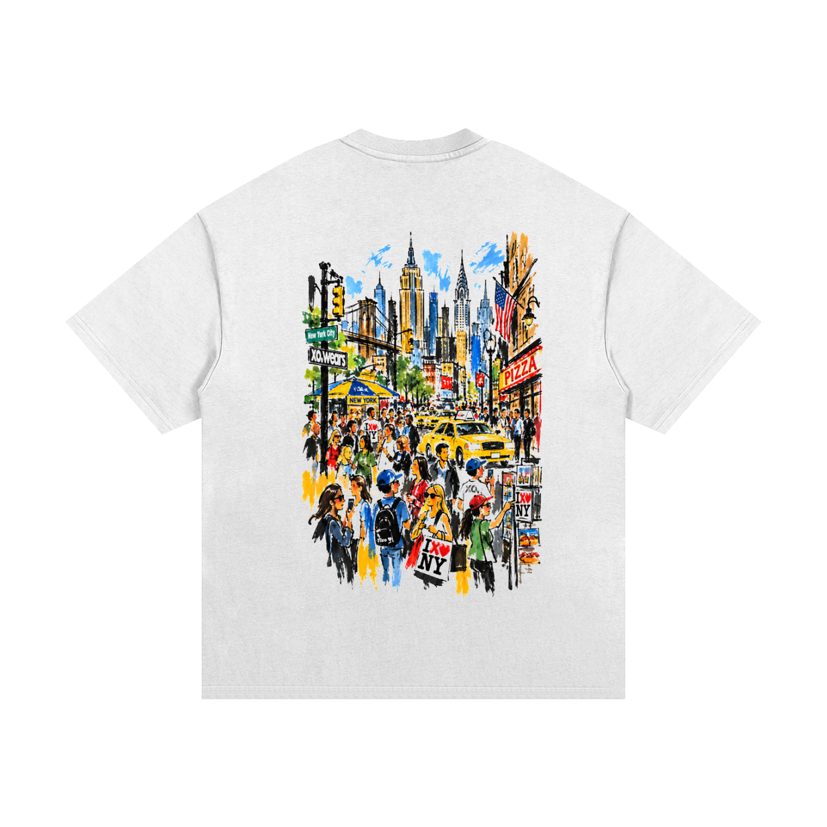 XO.New York – Premium Heavyweight Oversized T-Shirt