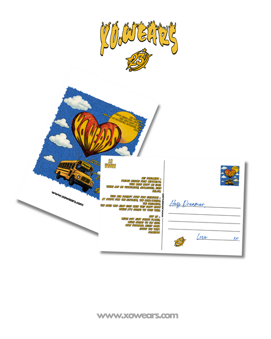 XO.23 Daydream Balloon Bus – Postcard