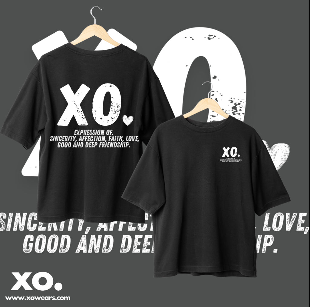 XO.Minimalistic T.Shirt Black/White