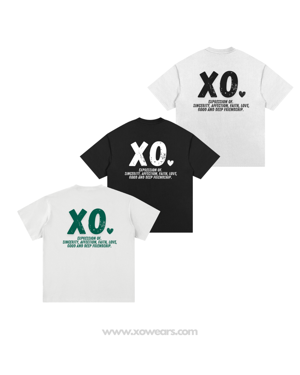 XO.Minimalistic T.Shirts Summer Essentials (3-Pack)