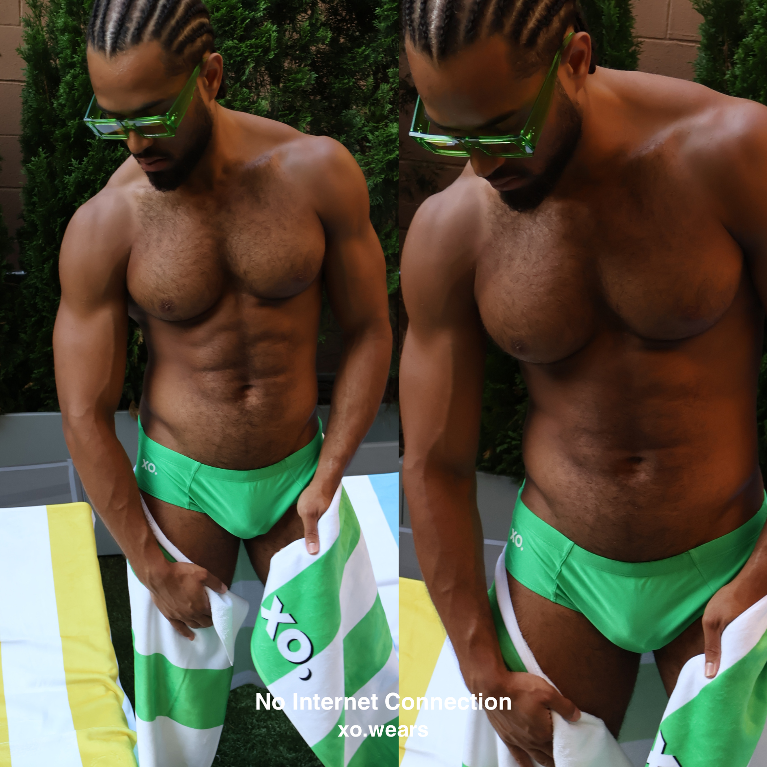 Swimwear 2/3 GREEN XO.SWIMWEAR SUMMER 2024