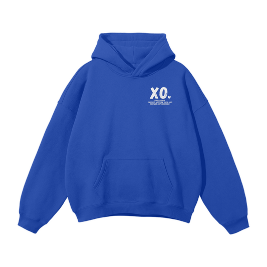 XO.Blue Signature Hoodie - Bold, Meaningful, and Timeless