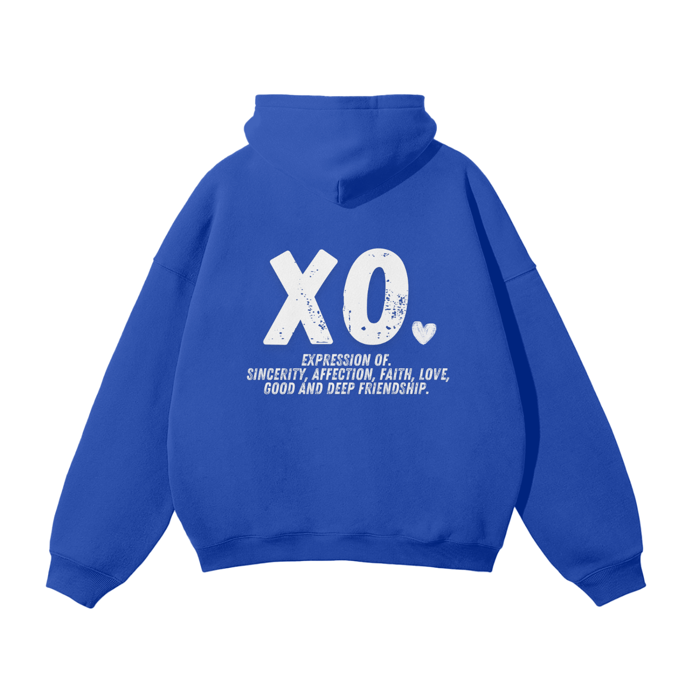 XO.Blue Signature Hoodie - Bold, Meaningful, and Timeless