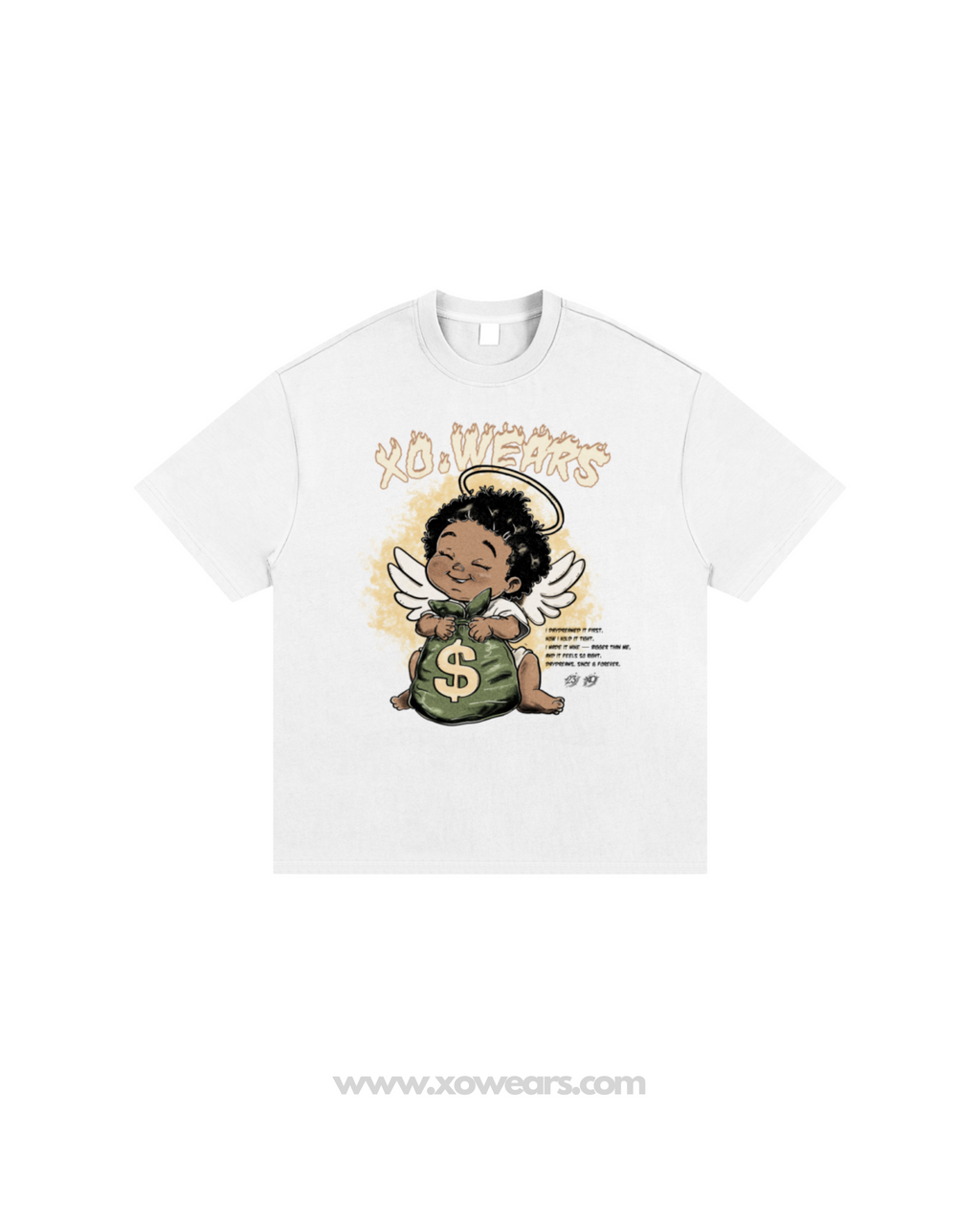 XO.23 - DAYDREAM - Bag Bigger Than Me Tee (Large Center Design Print)