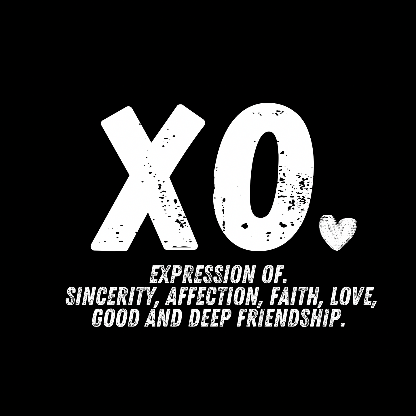 2/2 xo.Tshirt Oversize (xo. Brand meaning)