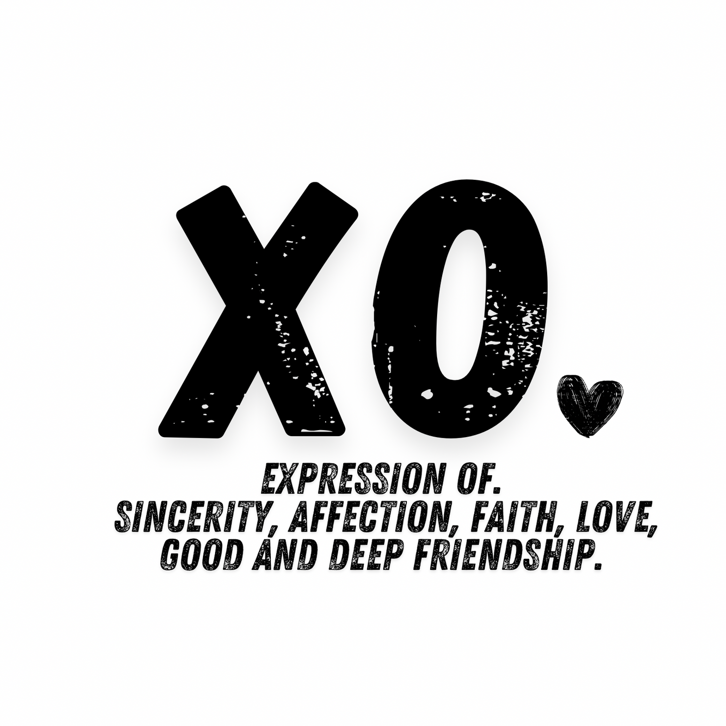 2/2 xo.Tshirt Oversize (xo. Brand meaning)