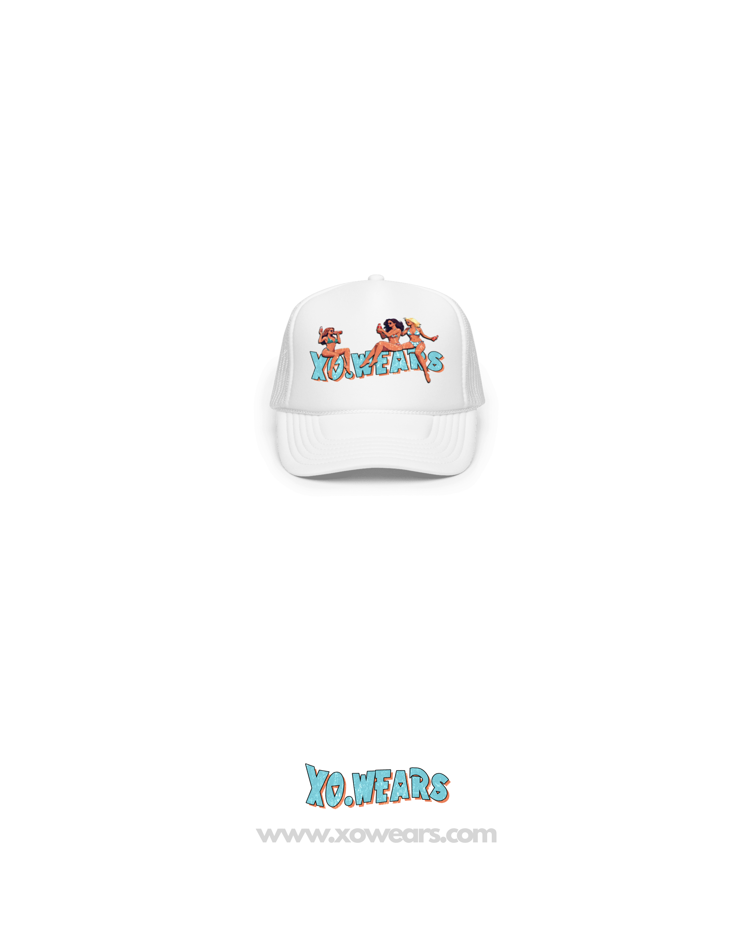 XO.BEACH TRUCKER HAT