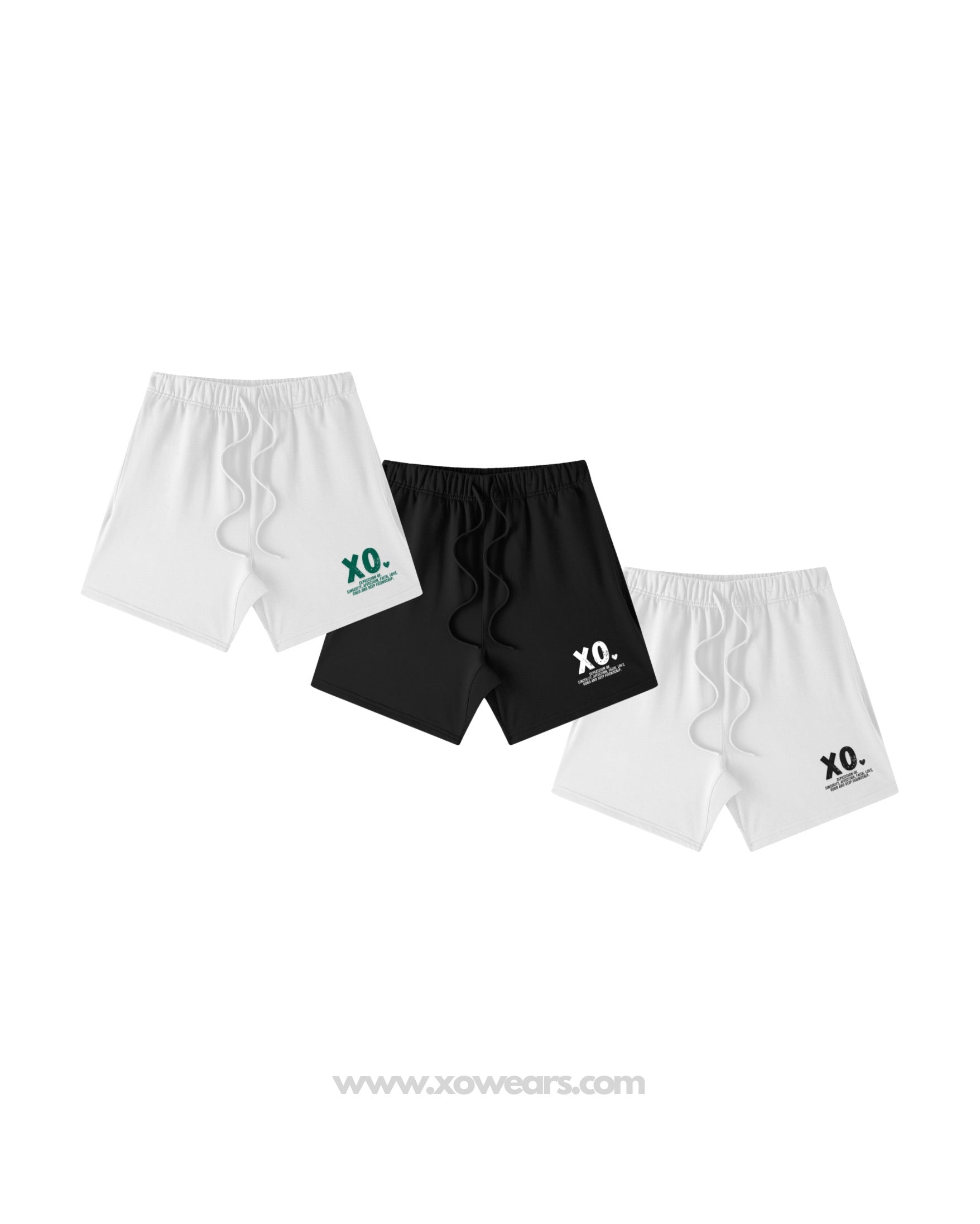 XO.Minimalistic Shorts (3 Colors)