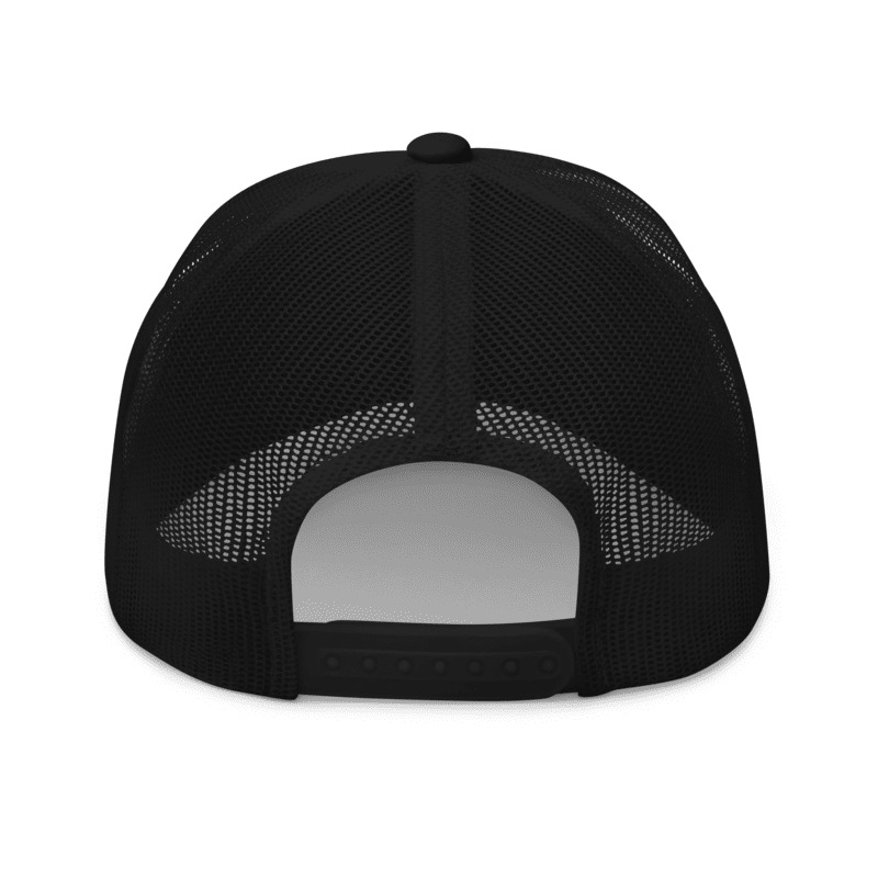 XO. Minimalistic Black & Green Cap