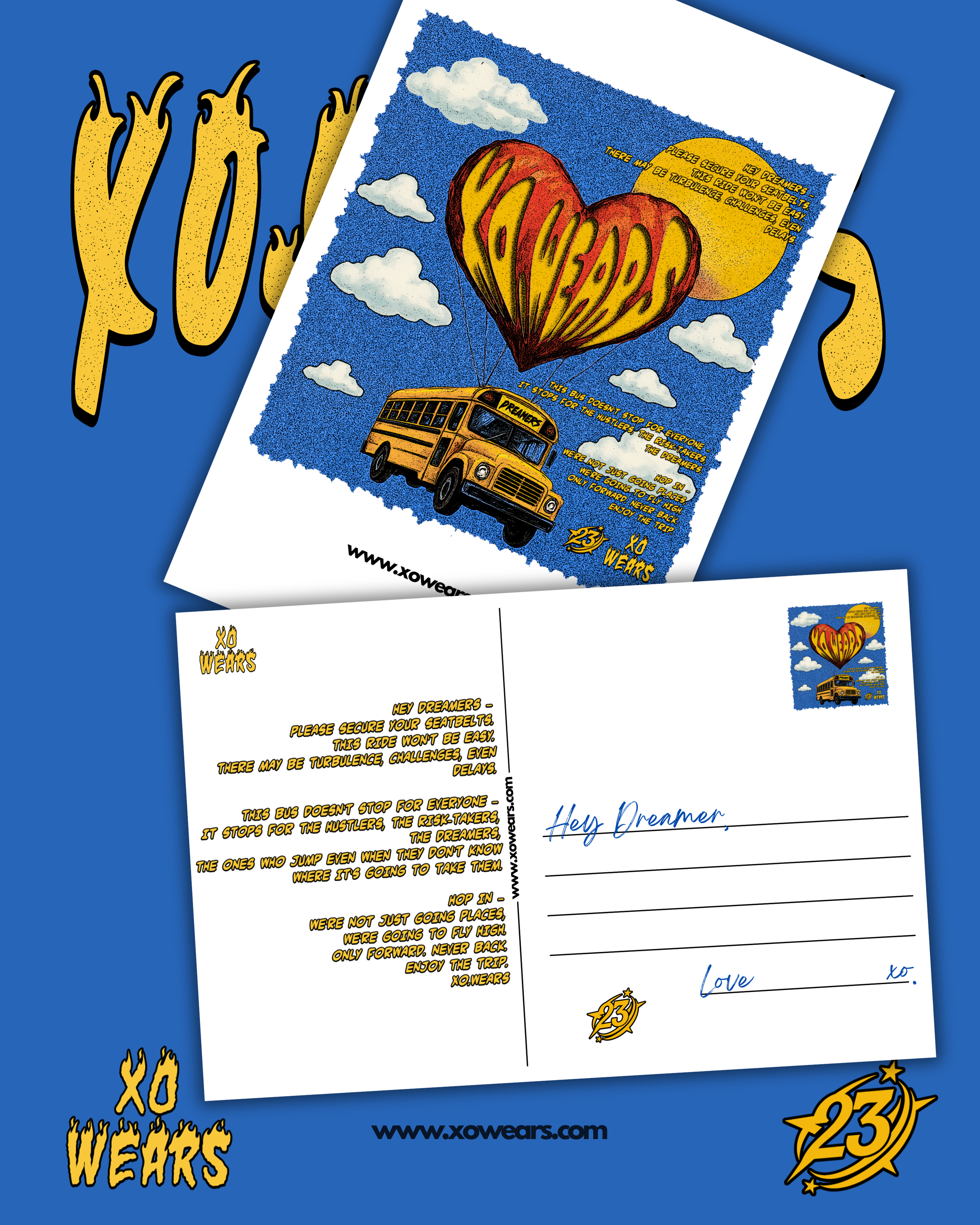 XO.23 - DAYDREAM BALLOON BUS TEE