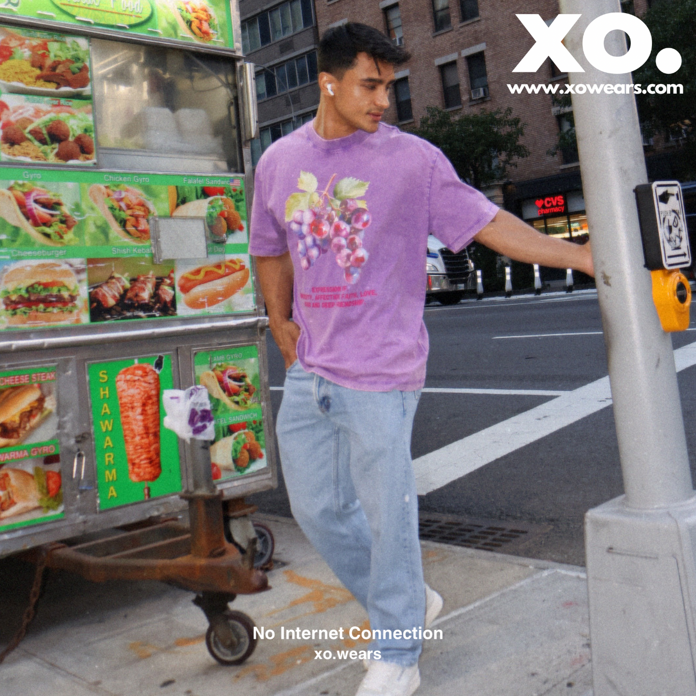 2/3 Purple/Grapes , xo.Tshirt Oversize.