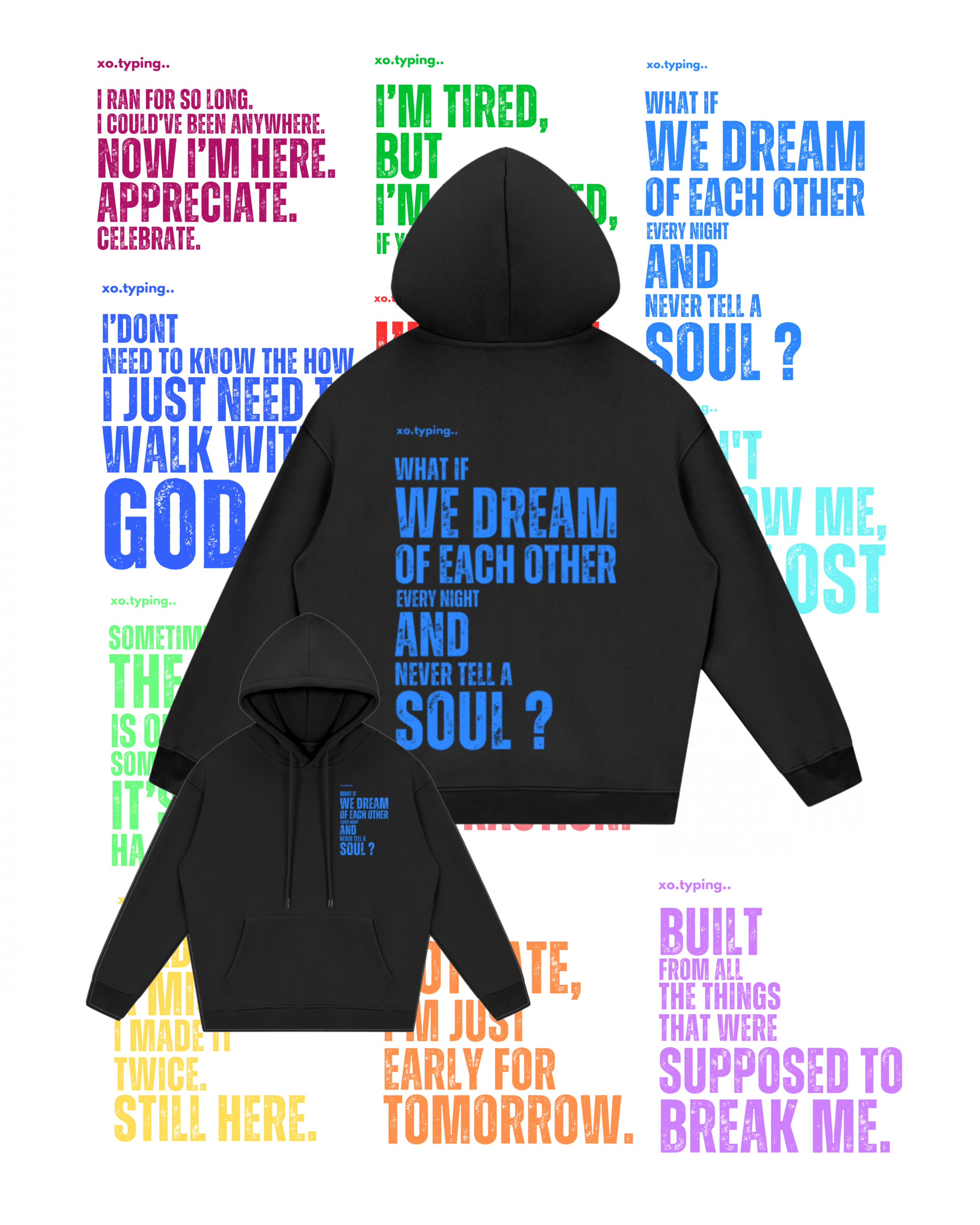 XO.typing.. Hoodie 05 Full Cycle.