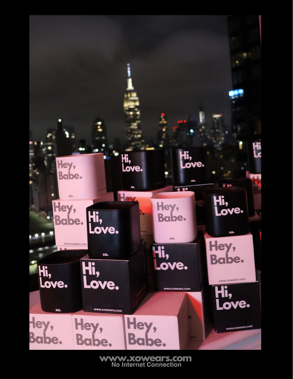 XO.Candles: 'Hi Love' & 'Hey Babe'.