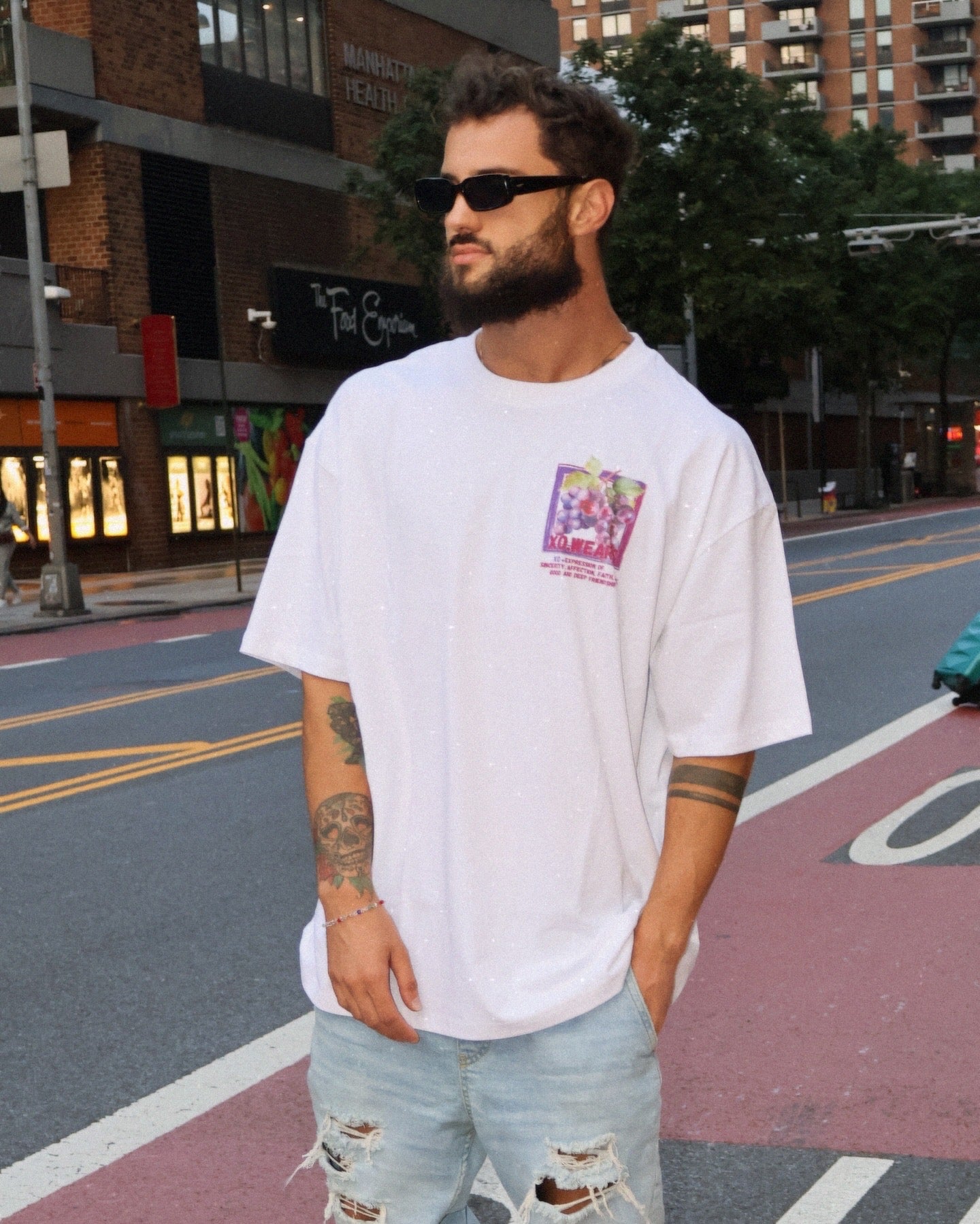 2/3 xo.Tshirt Oversize (Stay Together Grape)