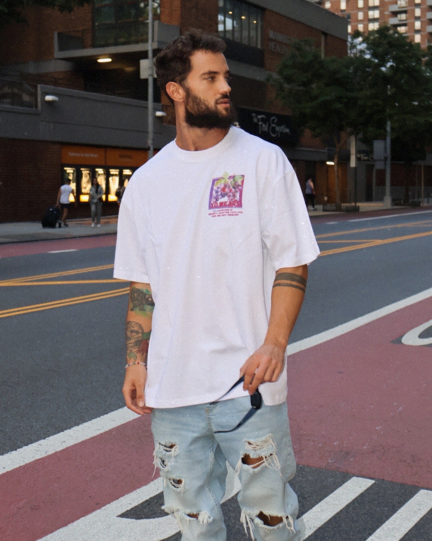 2/3 xo.Tshirt Oversize (Stay Together Grape)