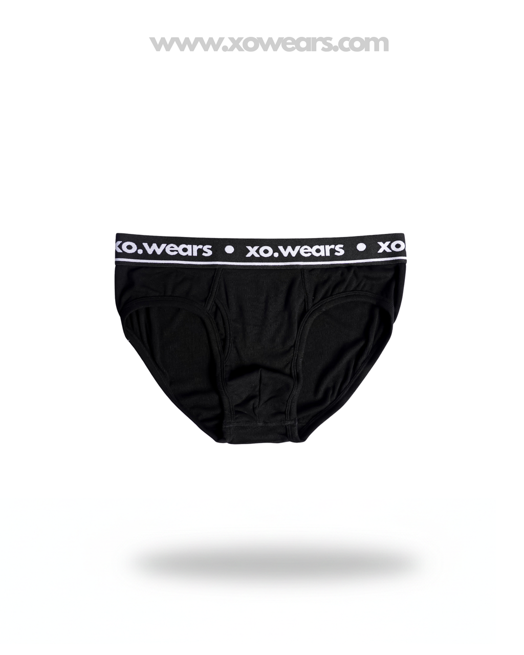 Underwear Black/White xo.underwear Men’s Briefs