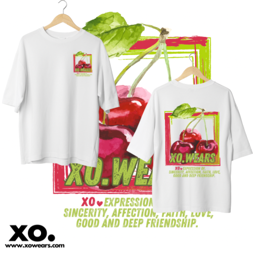 XO.T.Shirt  (Lucky Three Cherries)