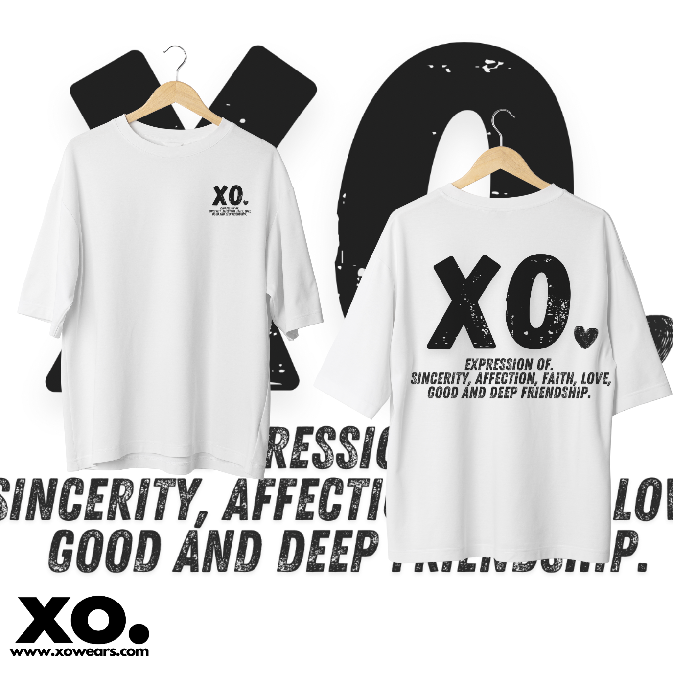 2/2 xo.Tshirt Oversize (xo. Brand meaning)