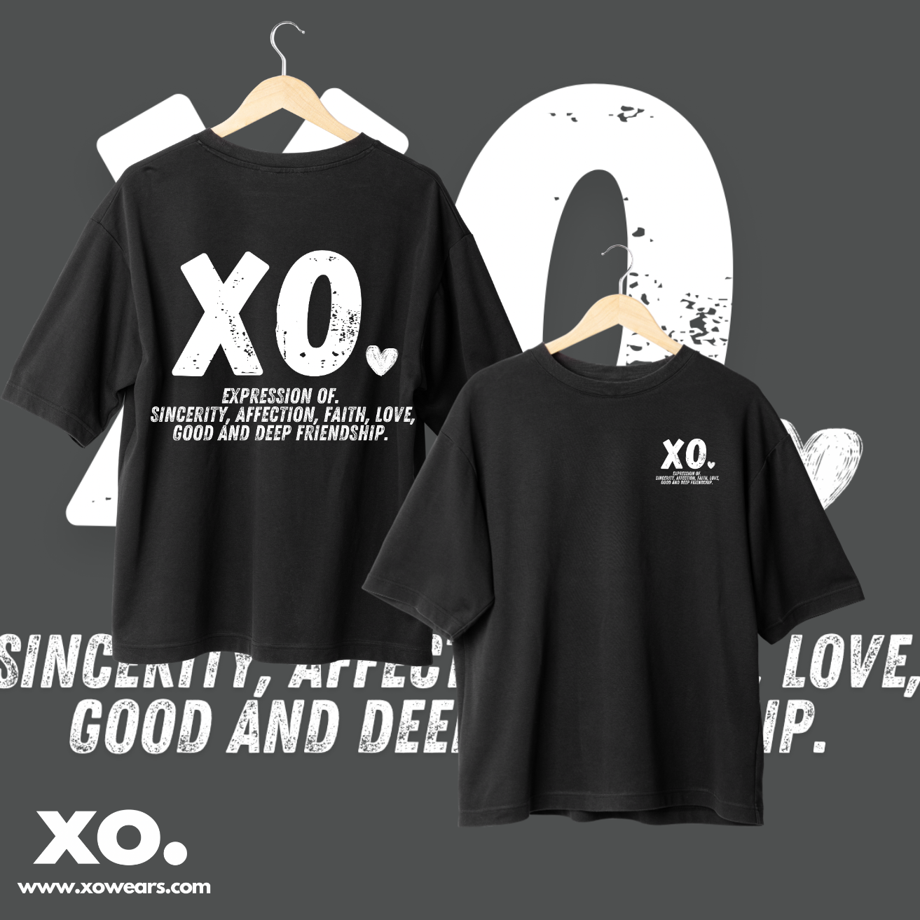 2/2 xo.Tshirt Oversize (xo. Brand meaning)