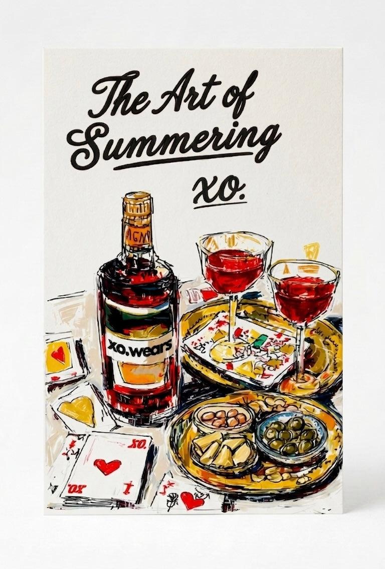 XO.The Art of Summering, T-Shirt Premium Heavyweight