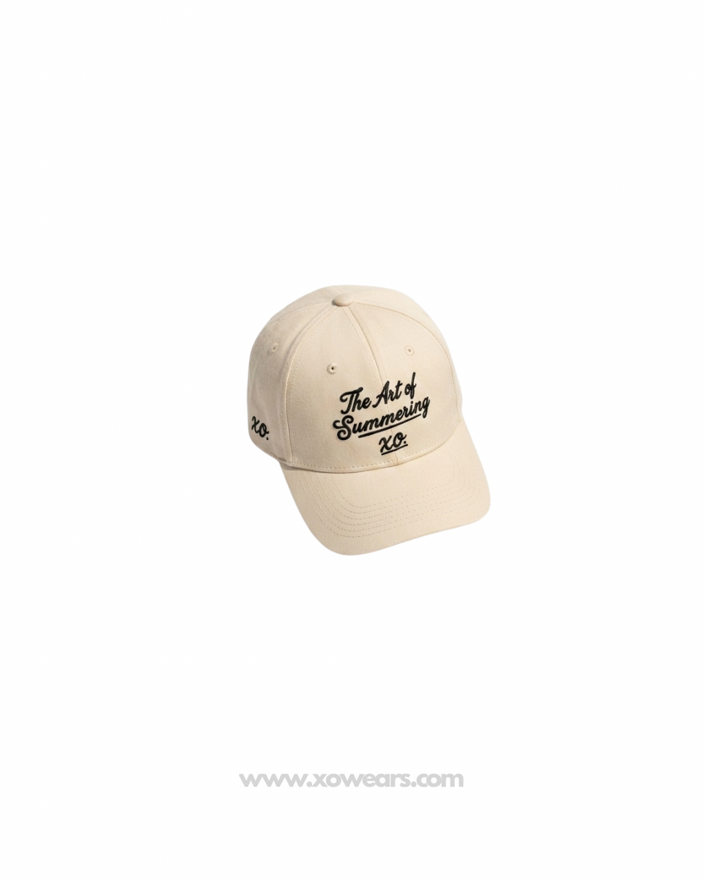 XO. The Art Of Summering, Cup Hat - White Cream