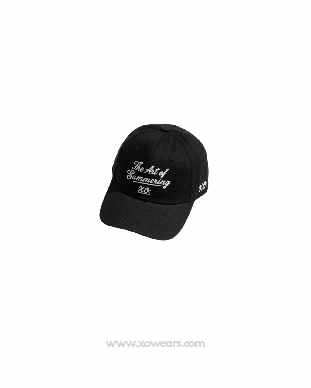 XO. The Art Of Summering, Cup Hat - Black