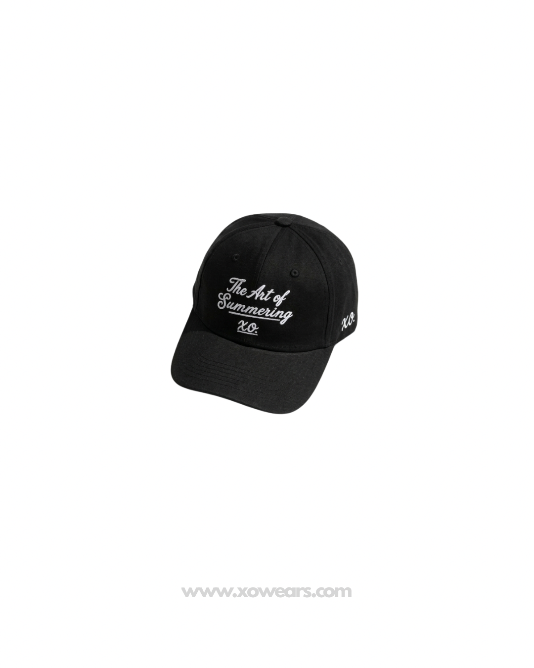 XO. The Art Of Summering, Cup Hat - Black