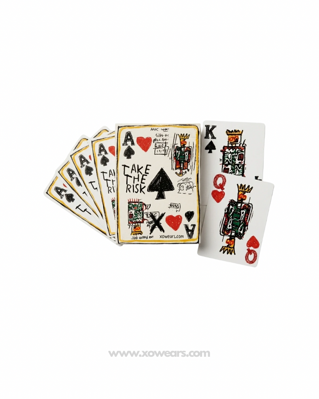 XO. The Art of Losing a Little Bit - Game Cards - Take the risk. (Pre Order Limited)