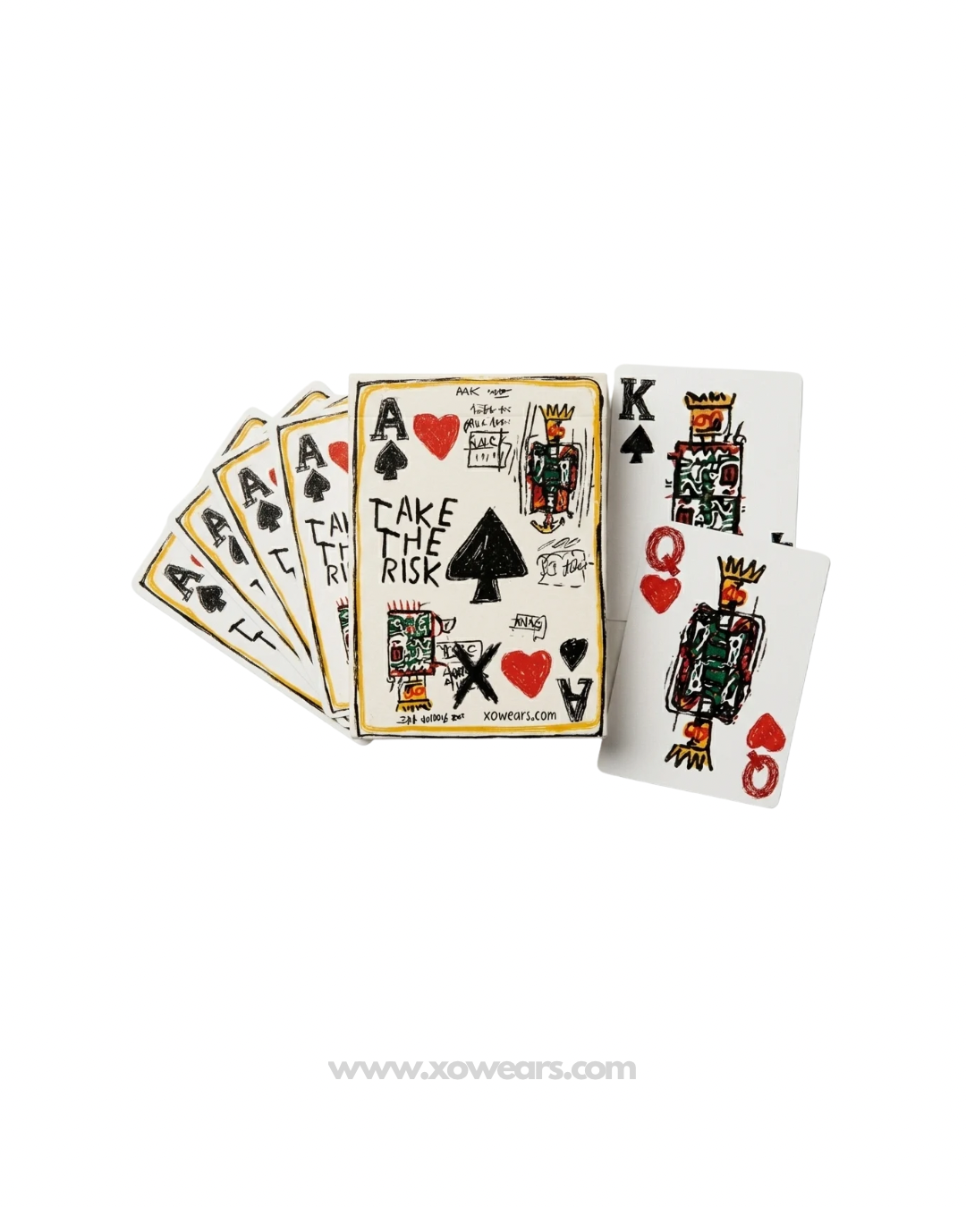 XO. The Art of Losing a Little Bit - Game Cards - Take the risk. (Pre Order Limited)